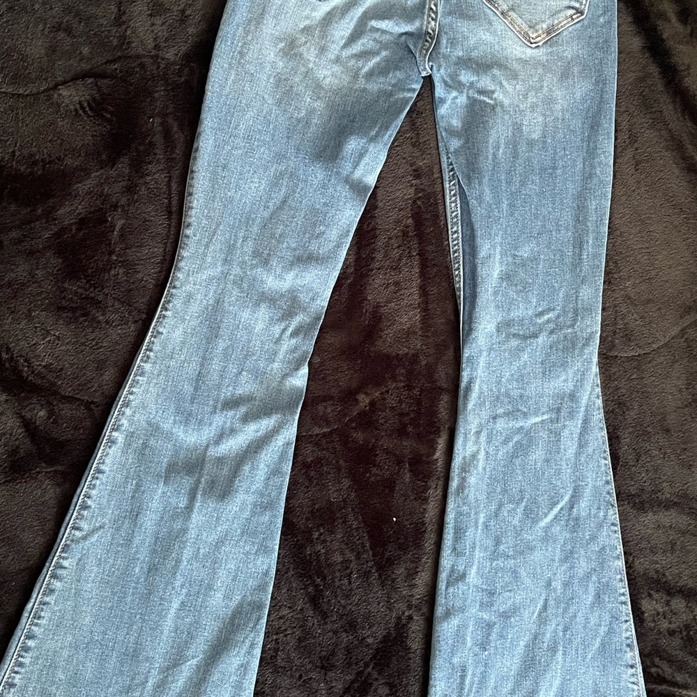 Hollister Light Blue Flare Jeans